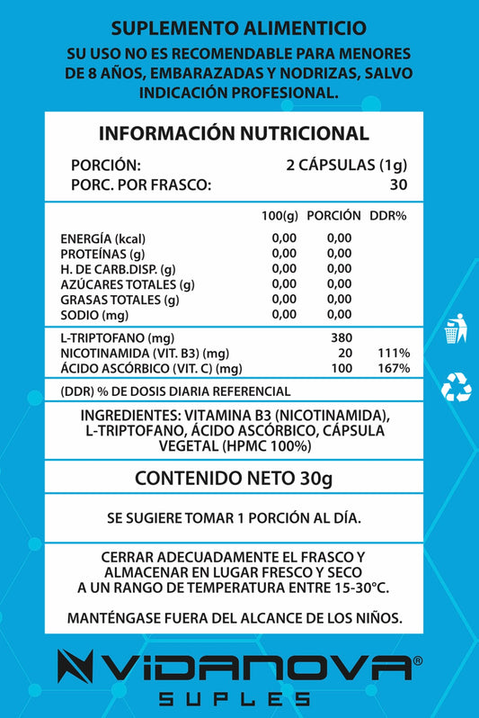 PRECURSOR NAD 500mg 60caps
