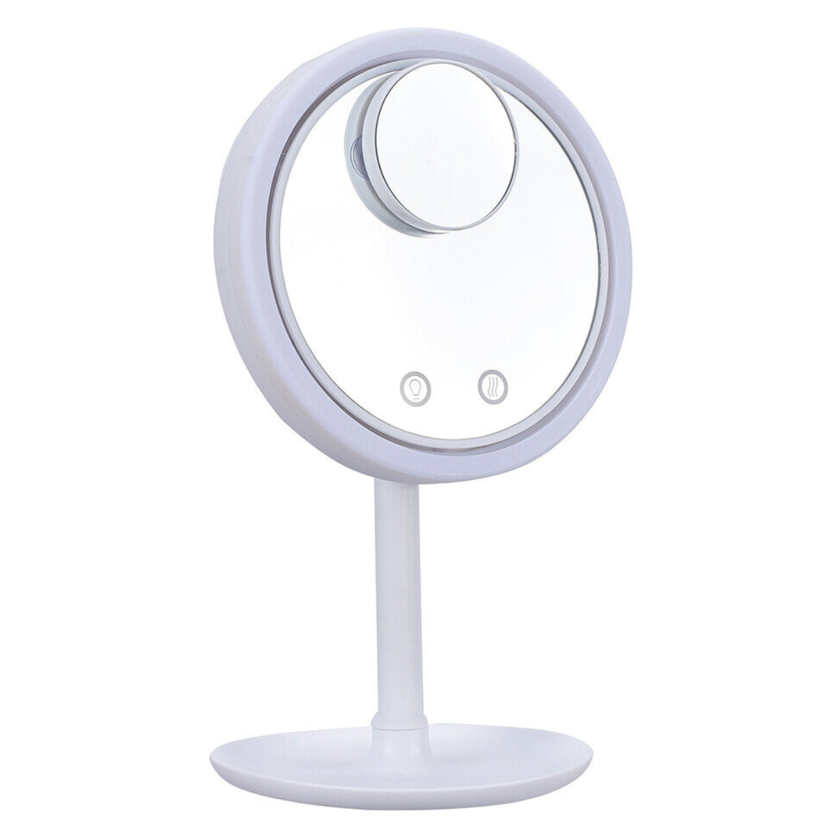 💎 Espejo de Maquillaje LED con Ventilador – Belleza y Tecnología en un Solo Producto