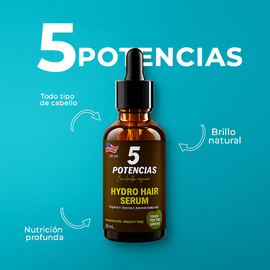 🌟 5 Potencias – Tratamiento Capilar Profesional 100% Natural
