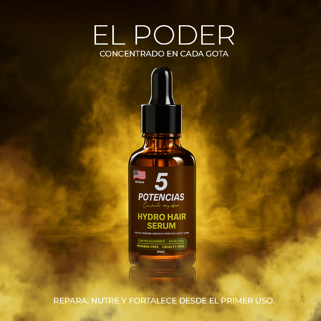 🌟 5 Potencias – Tratamiento Capilar Profesional 100% Natural