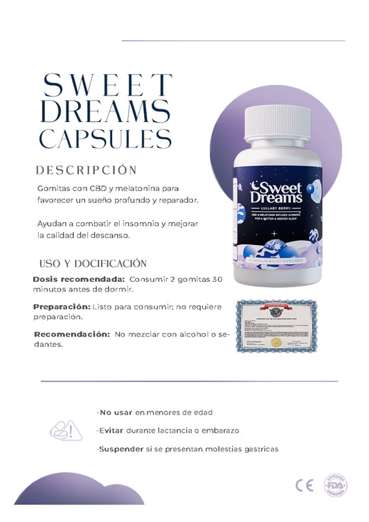 😴 SWEET DREAM CAPSULAS