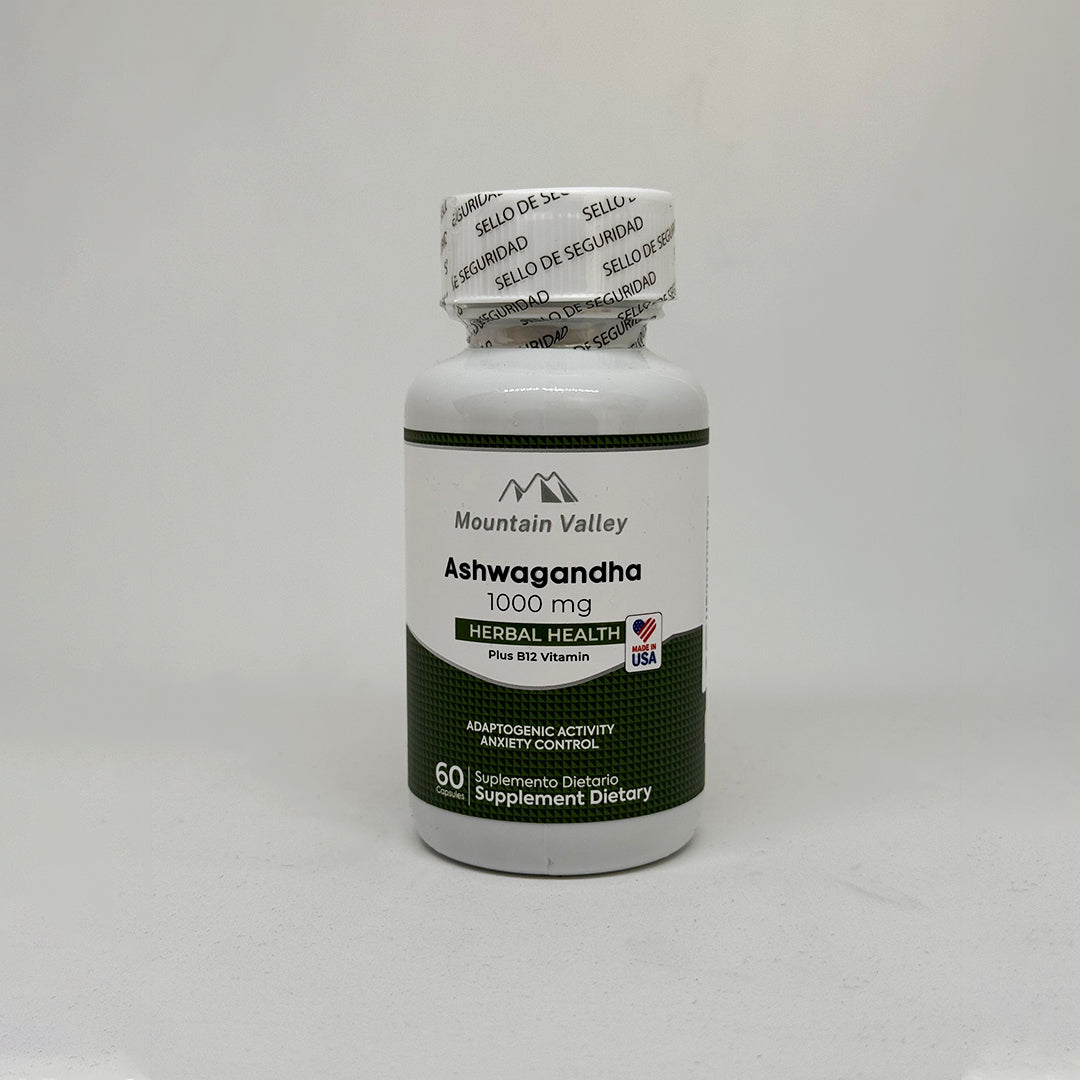 🌿 Ashwagandha Cápsulas – Equilibrio, Energía y Bienestar Natural