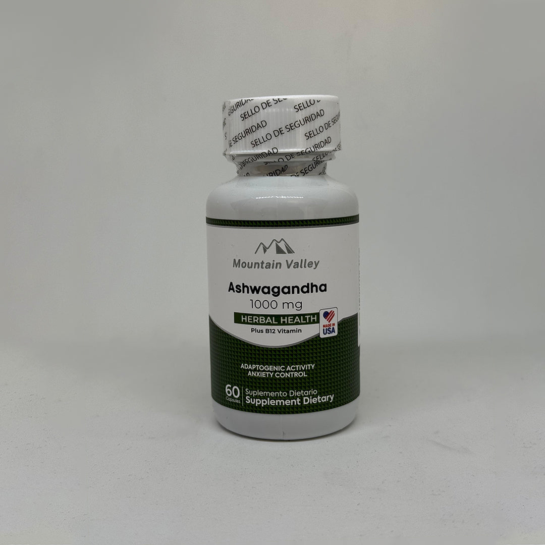 🌿 Ashwagandha Cápsulas – Equilibrio, Energía y Bienestar Natural