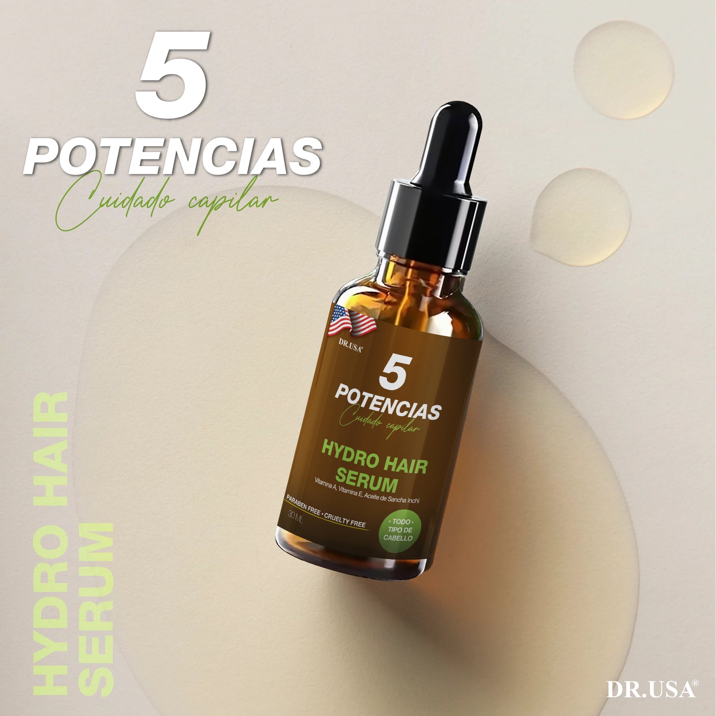 🌟 5 Potencias – Tratamiento Capilar Profesional 100% Natural