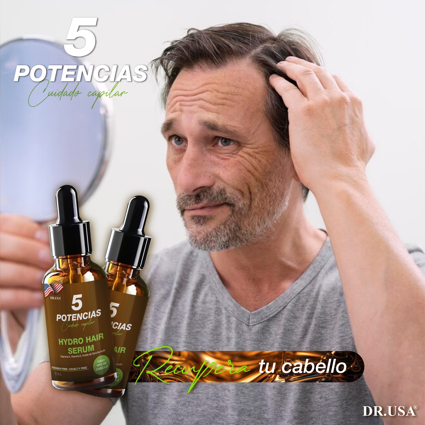 🌟 5 Potencias – Tratamiento Capilar Profesional 100% Natural